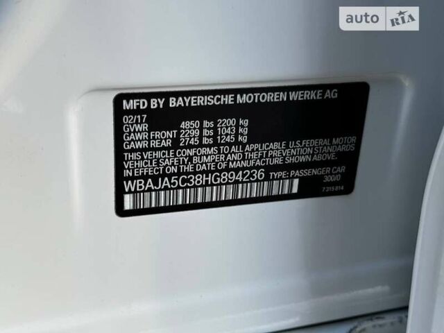 Белый БМВ 5 Серия, объемом двигателя 2 л и пробегом 83 тыс. км за 28800 $, фото 30 на Automoto.ua