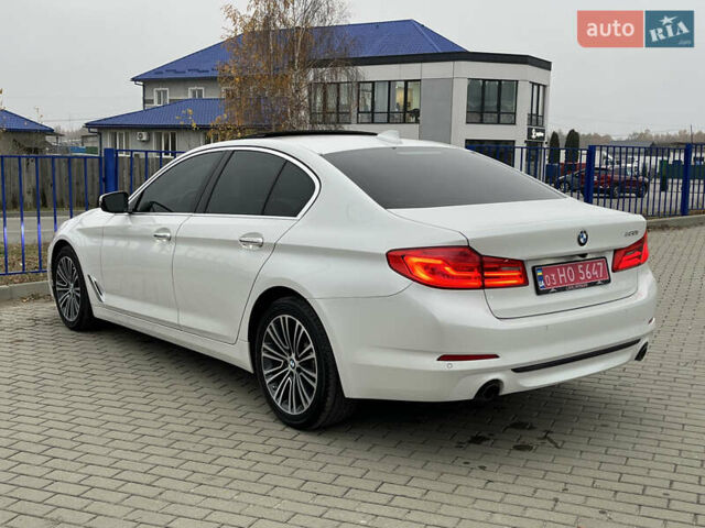Белый БМВ 5 Серия, объемом двигателя 2 л и пробегом 196 тыс. км за 23000 $, фото 5 на Automoto.ua