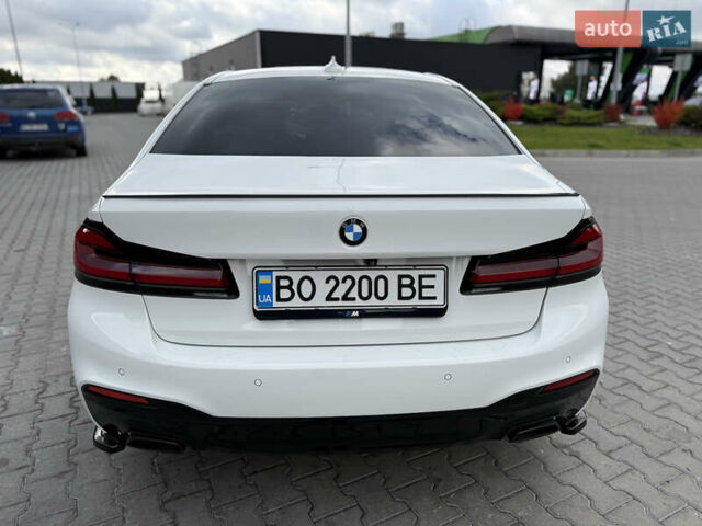 Белый БМВ 5 Серия, объемом двигателя 3 л и пробегом 128 тыс. км за 39999 $, фото 8 на Automoto.ua