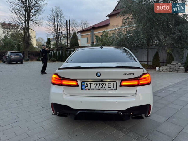 Белый БМВ 5 Серия, объемом двигателя 3 л и пробегом 146 тыс. км за 35000 $, фото 7 на Automoto.ua