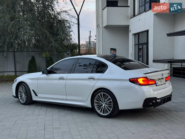 Белый БМВ 5 Серия, объемом двигателя 3 л и пробегом 146 тыс. км за 35000 $, фото 8 на Automoto.ua