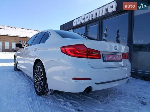 Белый БМВ 5 Серия, объемом двигателя 2 л и пробегом 220 тыс. км за 19300 $, фото 11 на Automoto.ua