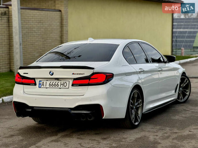 Белый БМВ 5 Серия, объемом двигателя 4.39 л и пробегом 106 тыс. км за 38000 $, фото 5 на Automoto.ua