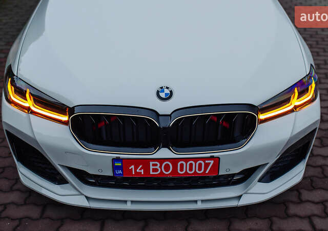 Белый БМВ 5 Серия, объемом двигателя 3 л и пробегом 139 тыс. км за 35000 $, фото 13 на Automoto.ua