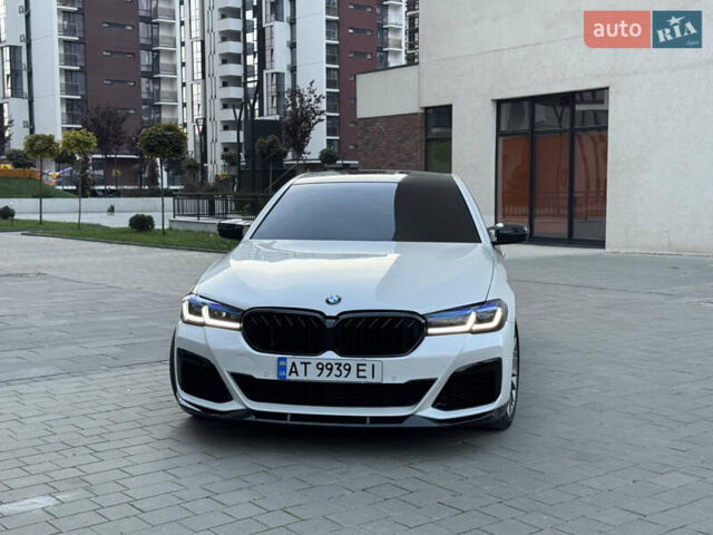 Белый БМВ 5 Серия, объемом двигателя 3 л и пробегом 146 тыс. км за 35000 $, фото 3 на Automoto.ua