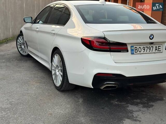 Белый БМВ 5 Серия, объемом двигателя 3 л и пробегом 157 тыс. км за 35499 $, фото 3 на Automoto.ua