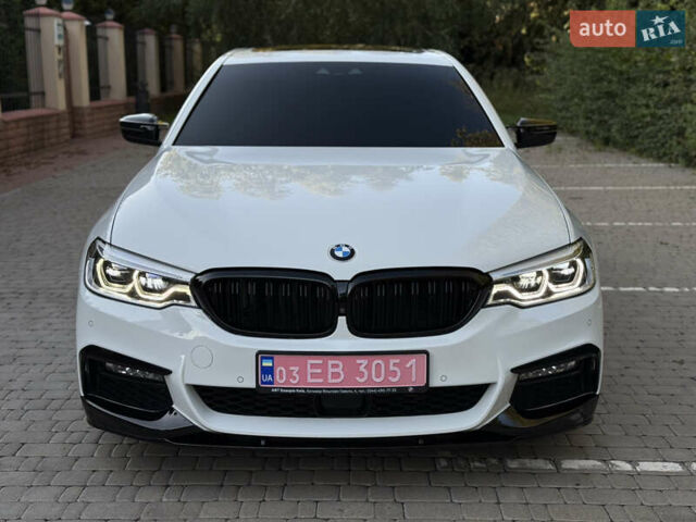 Белый БМВ 5 Серия, объемом двигателя 2 л и пробегом 155 тыс. км за 33000 $, фото 1 на Automoto.ua