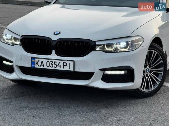 Белый БМВ 5 Серия, объемом двигателя 2 л и пробегом 155 тыс. км за 30499 $, фото 1 на Automoto.ua