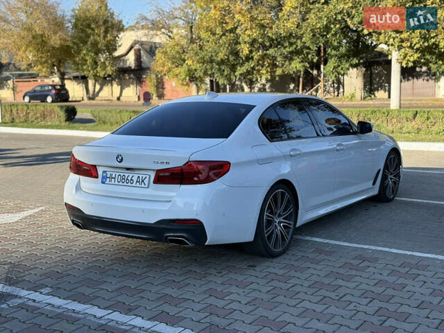 Білий БМВ 5 Серія, об'ємом двигуна 3 л та пробігом 83 тис. км за 34500 $, фото 8 на Automoto.ua