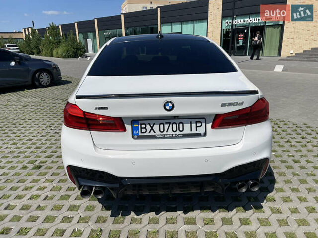 Белый БМВ 5 Серия, объемом двигателя 3 л и пробегом 180 тыс. км за 33900 $, фото 11 на Automoto.ua