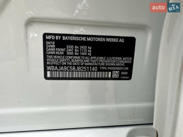 Белый БМВ 5 Серия, объемом двигателя 2 л и пробегом 65 тыс. км за 32500 $, фото 15 на Automoto.ua