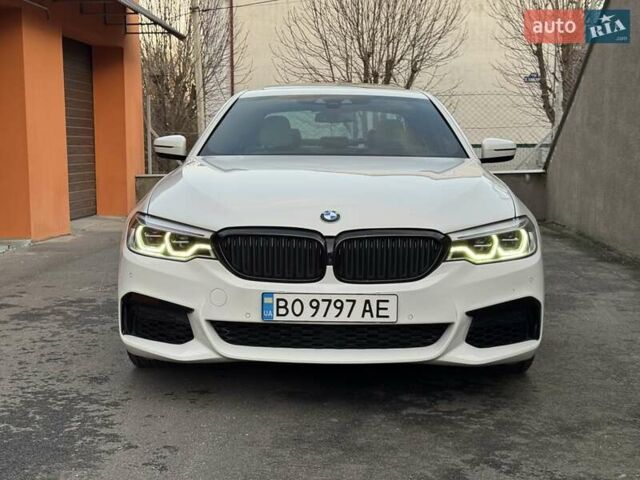 Белый БМВ 5 Серия, объемом двигателя 3 л и пробегом 157 тыс. км за 35499 $, фото 2 на Automoto.ua