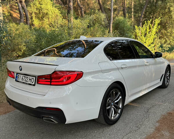 Белый БМВ 5 Серия, объемом двигателя 2 л и пробегом 159 тыс. км за 35000 $, фото 1 на Automoto.ua