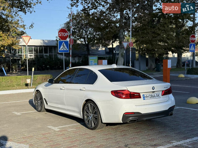 Білий БМВ 5 Серія, об'ємом двигуна 3 л та пробігом 83 тис. км за 34500 $, фото 10 на Automoto.ua