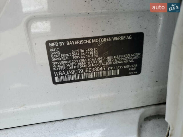 Белый БМВ 5 Серия, объемом двигателя 2 л и пробегом 172 тыс. км за 24999 $, фото 8 на Automoto.ua
