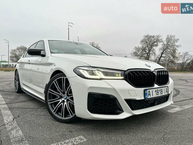 Белый БМВ 5 Серия, объемом двигателя 3 л и пробегом 92 тыс. км за 43800 $, фото 2 на Automoto.ua