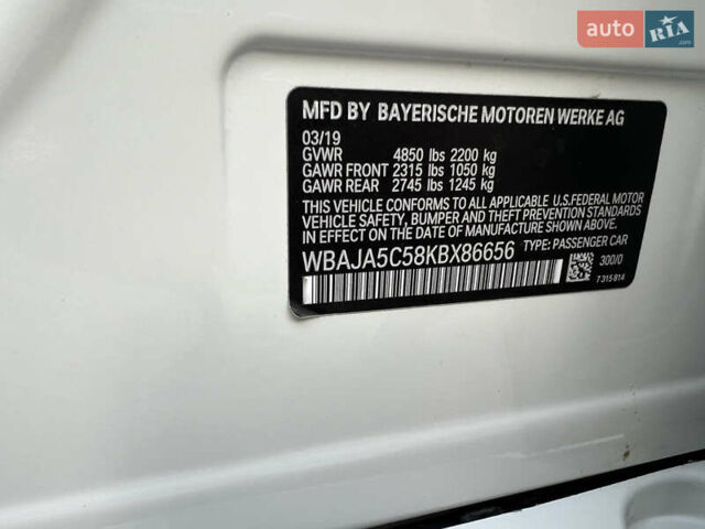 Белый БМВ 5 Серия, объемом двигателя 2 л и пробегом 118 тыс. км за 30900 $, фото 38 на Automoto.ua