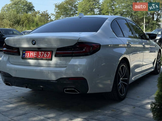 Белый БМВ 5 Серия, объемом двигателя 2 л и пробегом 173 тыс. км за 38900 $, фото 3 на Automoto.ua