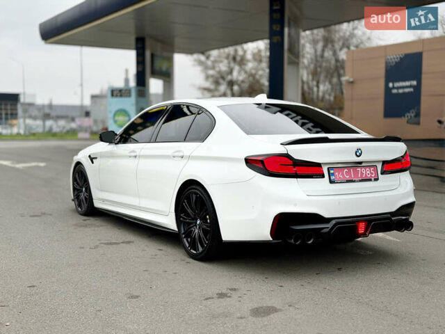 Белый БМВ 5 Серия, объемом двигателя 3 л и пробегом 79 тыс. км за 37999 $, фото 3 на Automoto.ua