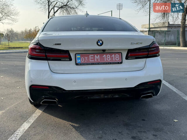 Белый БМВ 5 Серия, объемом двигателя 3 л и пробегом 81 тыс. км за 56500 $, фото 10 на Automoto.ua