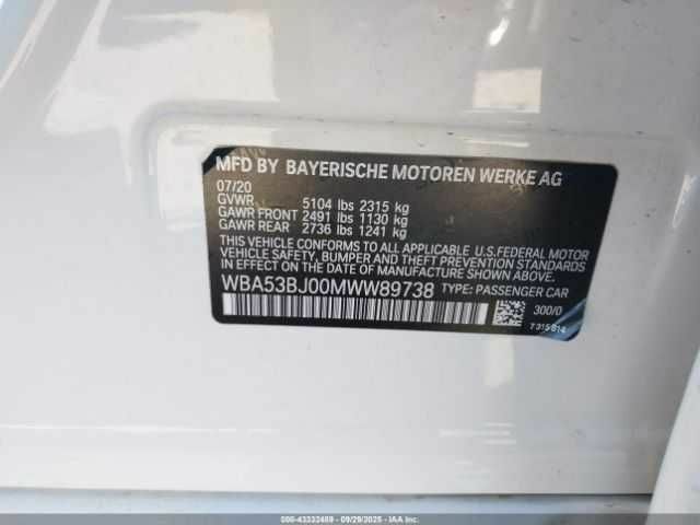 Белый БМВ 5 Серия, объемом двигателя 3 л и пробегом 60 тыс. км за 15500 $, фото 8 на Automoto.ua