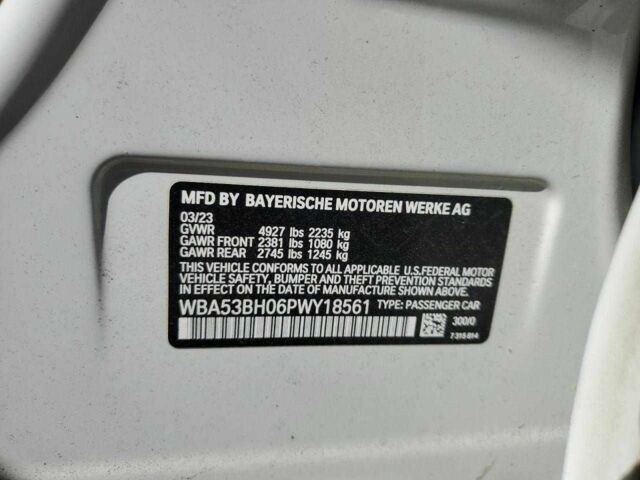 Белый БМВ 5 Серия, объемом двигателя 2 л и пробегом 29 тыс. км за 17000 $, фото 11 на Automoto.ua