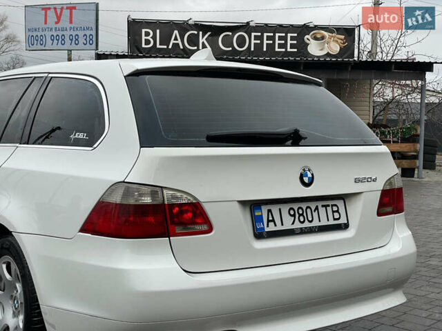 Білий БМВ 5 Серія, об'ємом двигуна 2 л та пробігом 387 тис. км за 6300 $, фото 10 на Automoto.ua