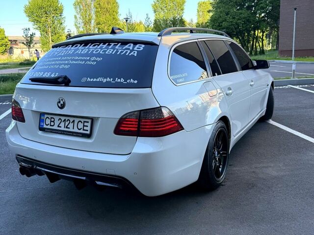 Белый БМВ 5 Серия, объемом двигателя 2 л и пробегом 330 тыс. км за 11000 $, фото 2 на Automoto.ua