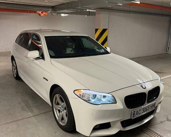 Белый БМВ 5 Серия, объемом двигателя 2 л и пробегом 270 тыс. км за 13000 $, фото 1 на Automoto.ua