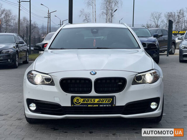 Белый БМВ 5 Серия, объемом двигателя 2 л и пробегом 290 тыс. км за 14200 $, фото 1 на Automoto.ua