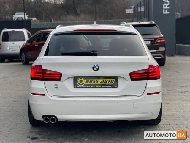 Белый БМВ 5 Серия, объемом двигателя 2 л и пробегом 290 тыс. км за 14200 $, фото 4 на Automoto.ua