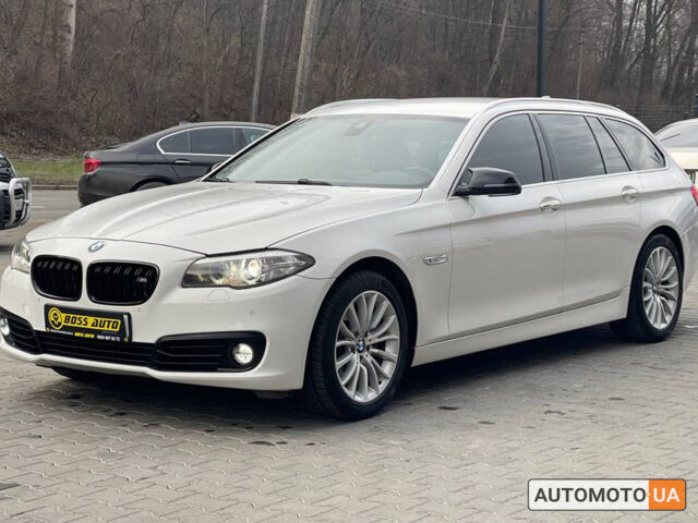Белый БМВ 5 Серия, объемом двигателя 2 л и пробегом 290 тыс. км за 14200 $, фото 2 на Automoto.ua