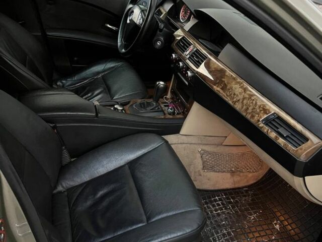 Бежевый БМВ 5 Серия, объемом двигателя 3 л и пробегом 350 тыс. км за 4250 $, фото 5 на Automoto.ua