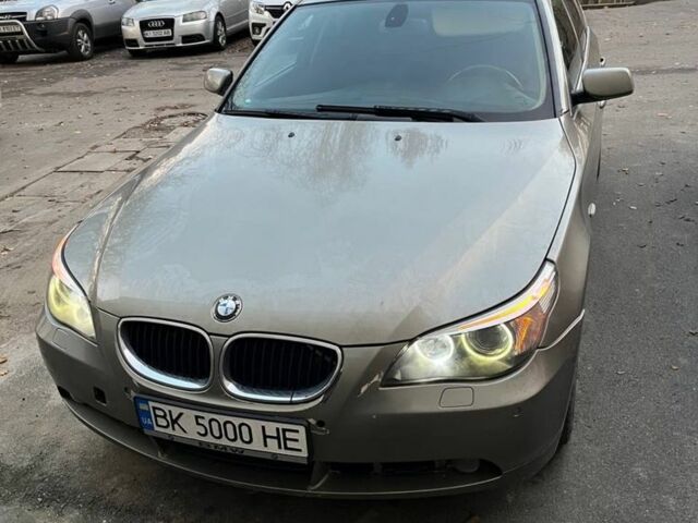 Бежевый БМВ 5 Серия, объемом двигателя 3 л и пробегом 350 тыс. км за 4250 $, фото 6 на Automoto.ua