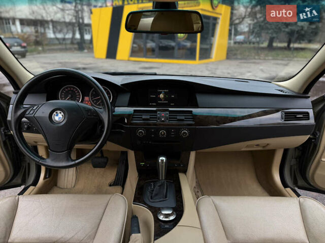 Бежевий БМВ 5 Серія, об'ємом двигуна 3 л та пробігом 174 тис. км за 8400 $, фото 15 на Automoto.ua