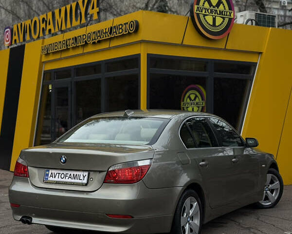 Бежевий БМВ 5 Серія, об'ємом двигуна 3 л та пробігом 174 тис. км за 8400 $, фото 4 на Automoto.ua
