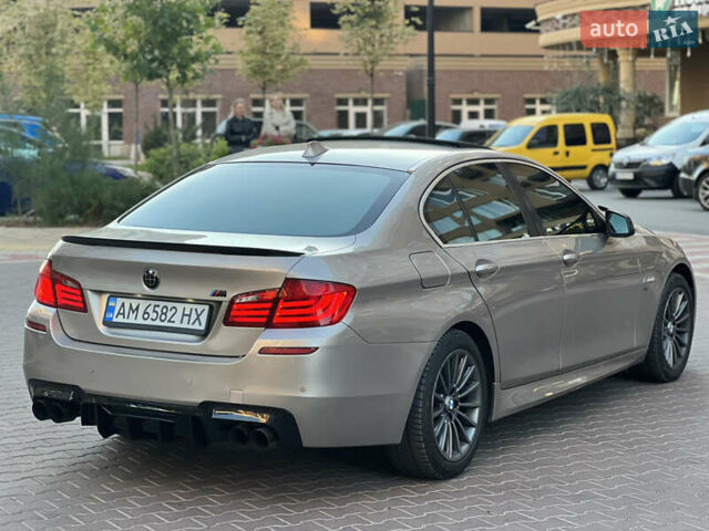 Бежевый БМВ 5 Серия, объемом двигателя 3 л и пробегом 253 тыс. км за 12500 $, фото 5 на Automoto.ua