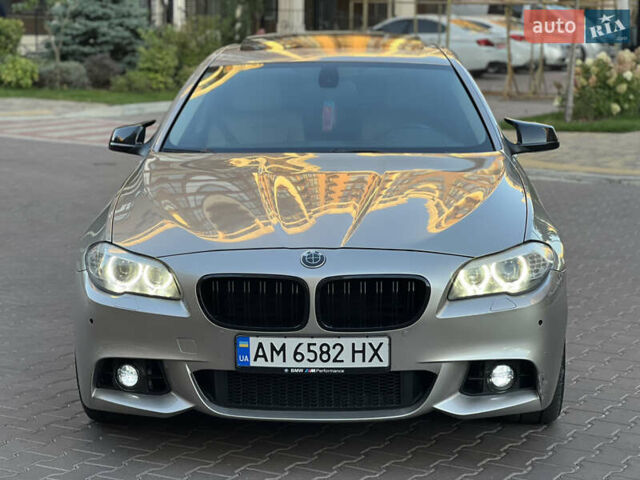 Бежевый БМВ 5 Серия, объемом двигателя 3 л и пробегом 253 тыс. км за 12500 $, фото 2 на Automoto.ua