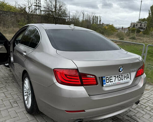 Бежевый БМВ 5 Серия, объемом двигателя 2.98 л и пробегом 249 тыс. км за 12500 $, фото 7 на Automoto.ua