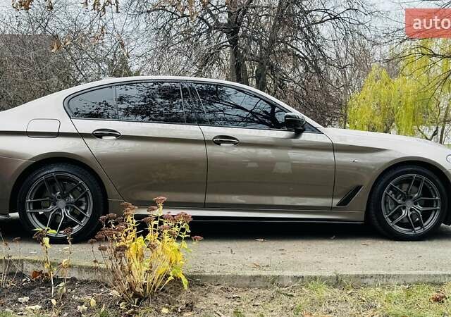 Бежевый БМВ 5 Серия, объемом двигателя 2 л и пробегом 137 тыс. км за 35777 $, фото 3 на Automoto.ua