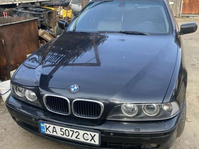 Черный БМВ 5 Серия, объемом двигателя 2.9 л и пробегом 400 тыс. км за 4000 $, фото 1 на Automoto.ua