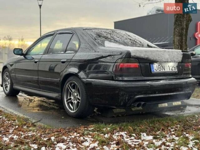 Черный БМВ 5 Серия, объемом двигателя 3 л и пробегом 230 тыс. км за 1250 $, фото 6 на Automoto.ua