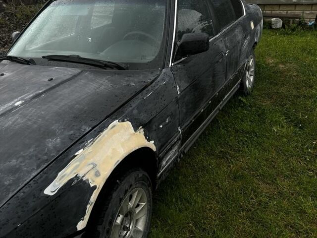 Черный БМВ 5 Серия, объемом двигателя 2 л и пробегом 100 тыс. км за 1500 $, фото 1 на Automoto.ua