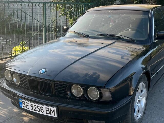 Черный БМВ 5 Серия, объемом двигателя 3 л и пробегом 3 тыс. км за 1700 $, фото 1 на Automoto.ua
