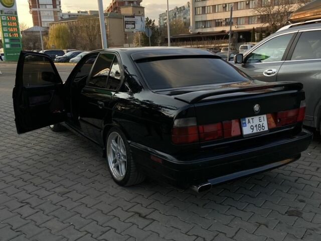 Черный БМВ 5 Серия, объемом двигателя 2.5 л и пробегом 500 тыс. км за 3200 $, фото 2 на Automoto.ua