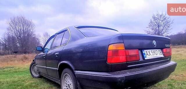 Черный БМВ 5 Серия, объемом двигателя 2 л и пробегом 462 тыс. км за 4250 $, фото 4 на Automoto.ua