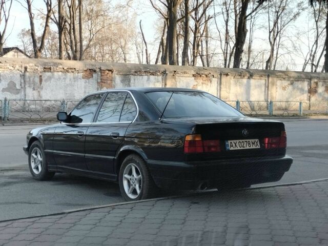 Черный БМВ 5 Серия, объемом двигателя 2 л и пробегом 500 тыс. км за 3000 $, фото 7 на Automoto.ua