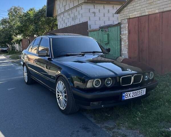 Черный БМВ 5 Серия, объемом двигателя 2.5 л и пробегом 430 тыс. км за 3500 $, фото 4 на Automoto.ua