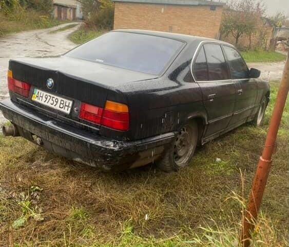 Черный БМВ 5 Серия, объемом двигателя 2.5 л и пробегом 400 тыс. км за 1900 $, фото 4 на Automoto.ua