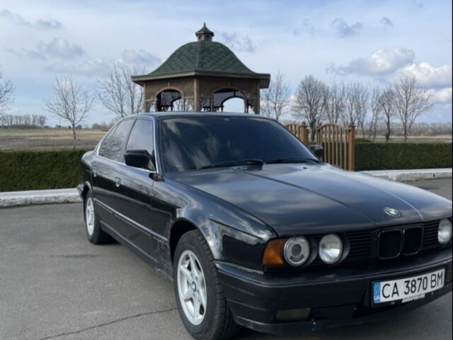 Черный БМВ 5 Серия, объемом двигателя 2 л и пробегом 344 тыс. км за 1200 $, фото 1 на Automoto.ua